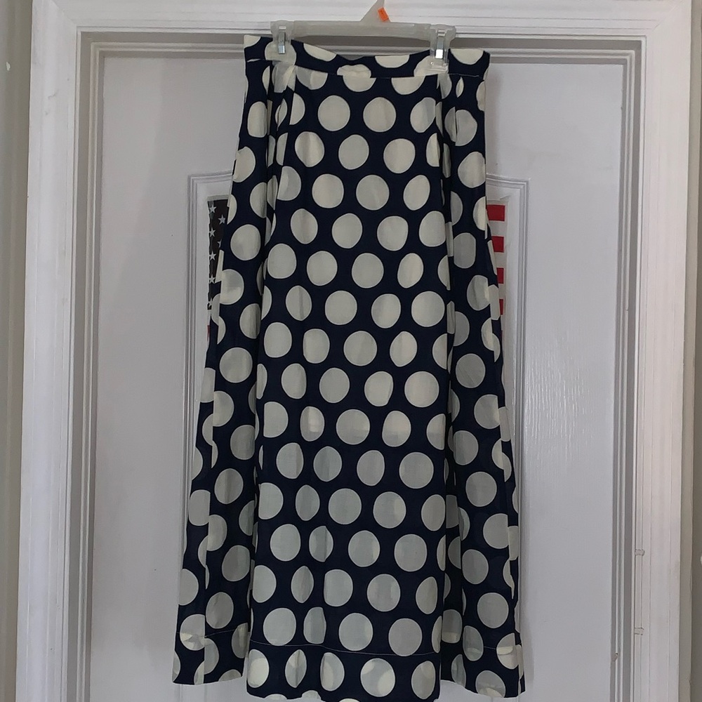 Polka dot skirt